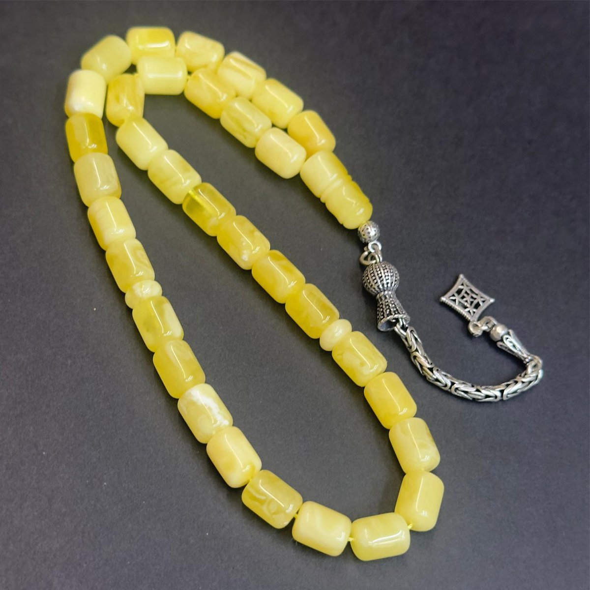 Kaliningrad Damla Kehribar Tespih 7*9,5 (mm)