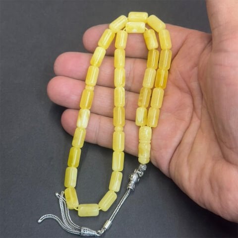 Kaliningrad Damla Kehribar Tespih 6,5*11 (mm)