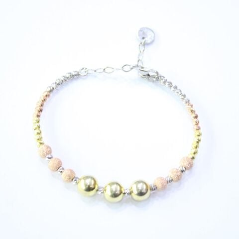 Bonuklu Gümüş Dorika Model Bileklik