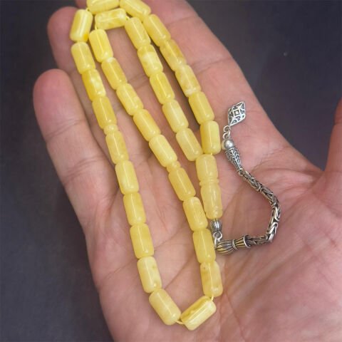 Kaliningrad Damla Kehribar Tespih 6,5*11,5 (mm)