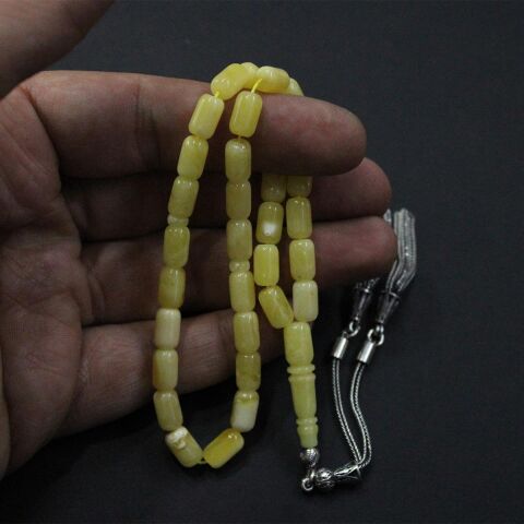 Kaliningrad Damla Kehribar Kapsül Tespih 5,5*9 (mm)