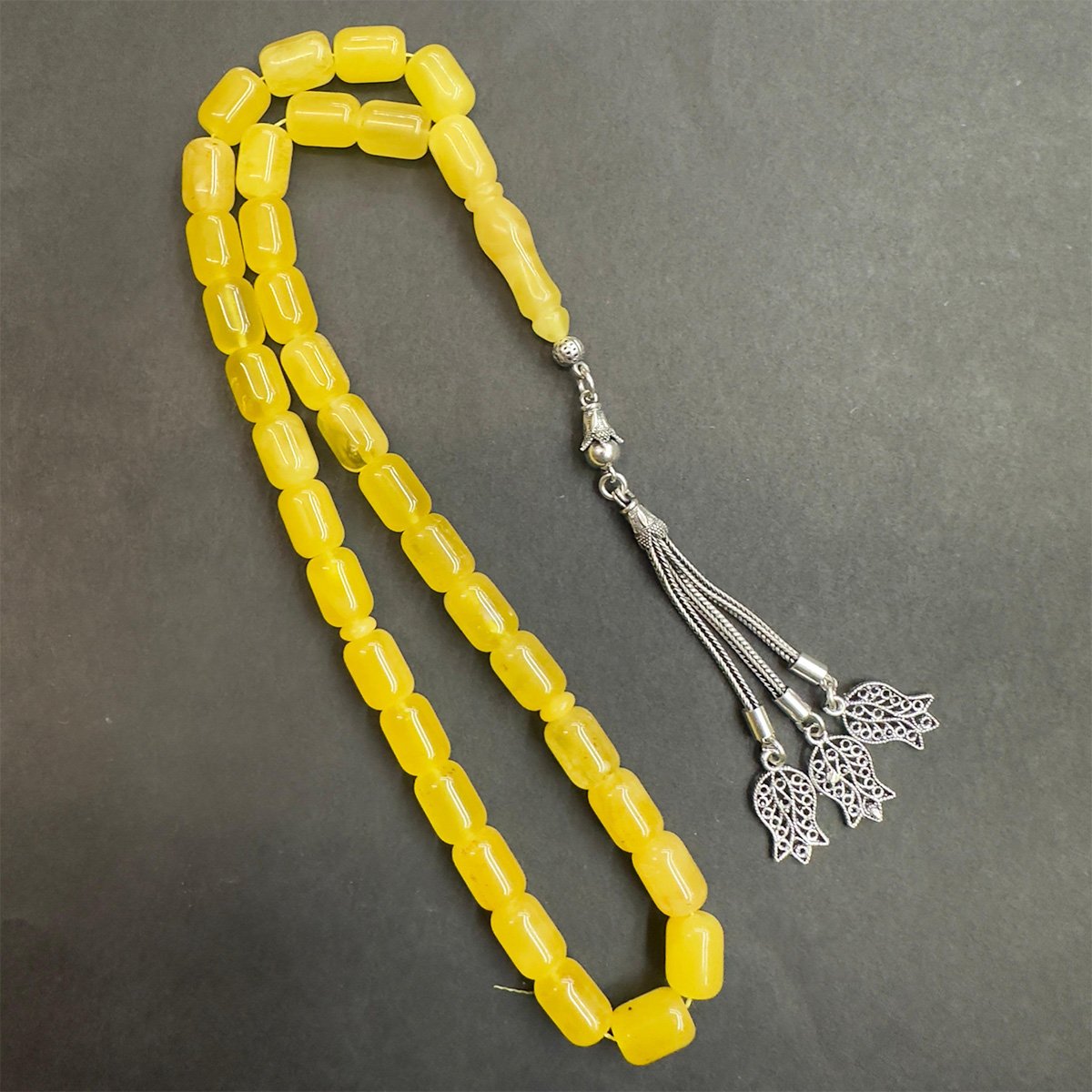 Kaliningrad Damla Kehribar Kapsül Tespih 7,5*10 (mm)