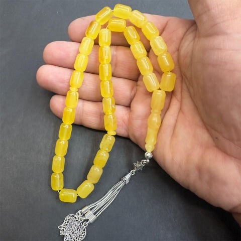 Kaliningrad Damla Kehribar Kapsül Tespih 7,5*10 (mm)