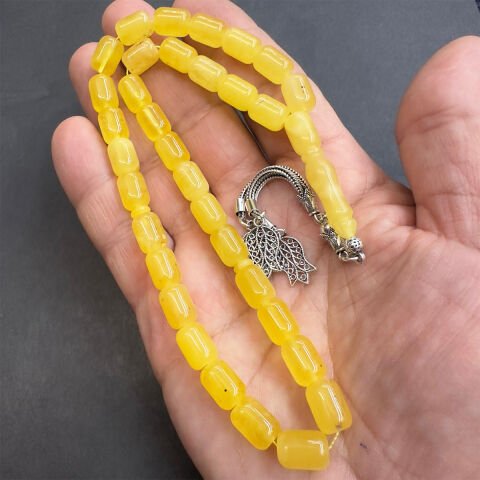 Kaliningrad Damla Kehribar Kapsül Tespih 7,5*10 (mm)