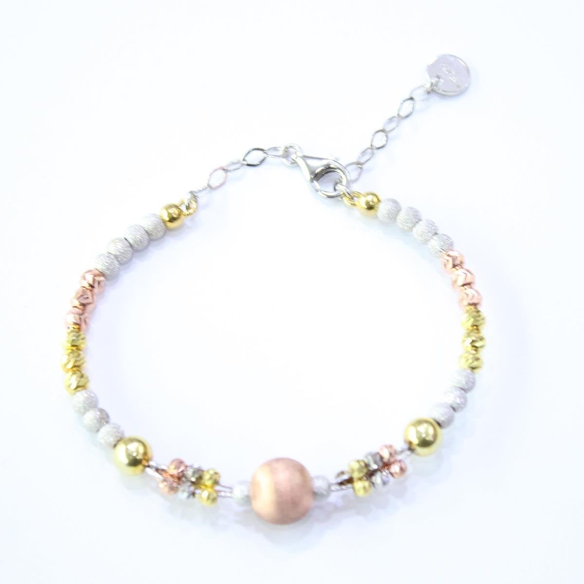 Renkli Gümüş Dorika Bileklik