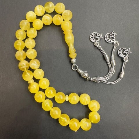 Kaliningrad Damla Kehribar Küre Tespih 8,5 (mm)