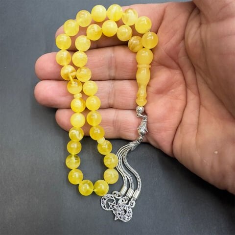 Kaliningrad Damla Kehribar Küre Tespih 8,5 (mm)