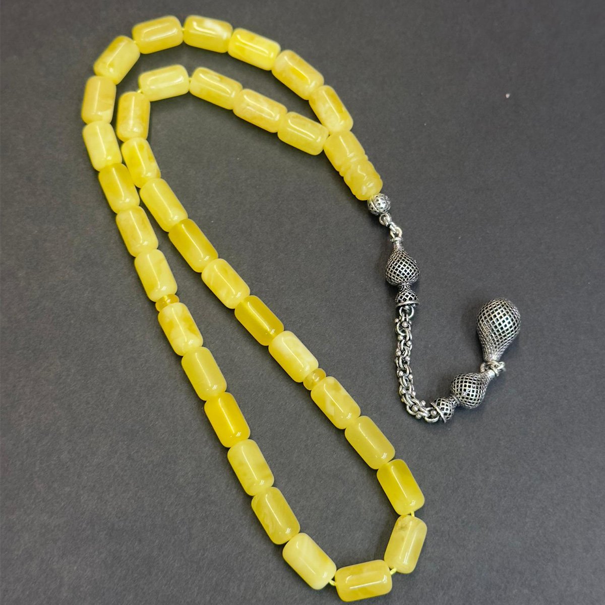 Kaliningrad Damla Kehribar Tespih 6,5*10,5 (mm)