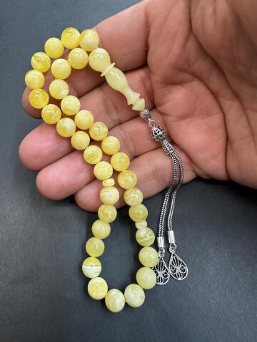 Kaliningrad Damla Kehribar Küre Tespih 8 (mm)