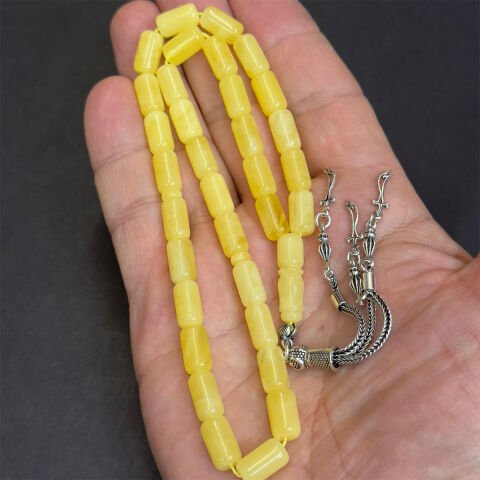 Kaliningrad Damla Kehribar Tespih 6,5*11,5 (mm)