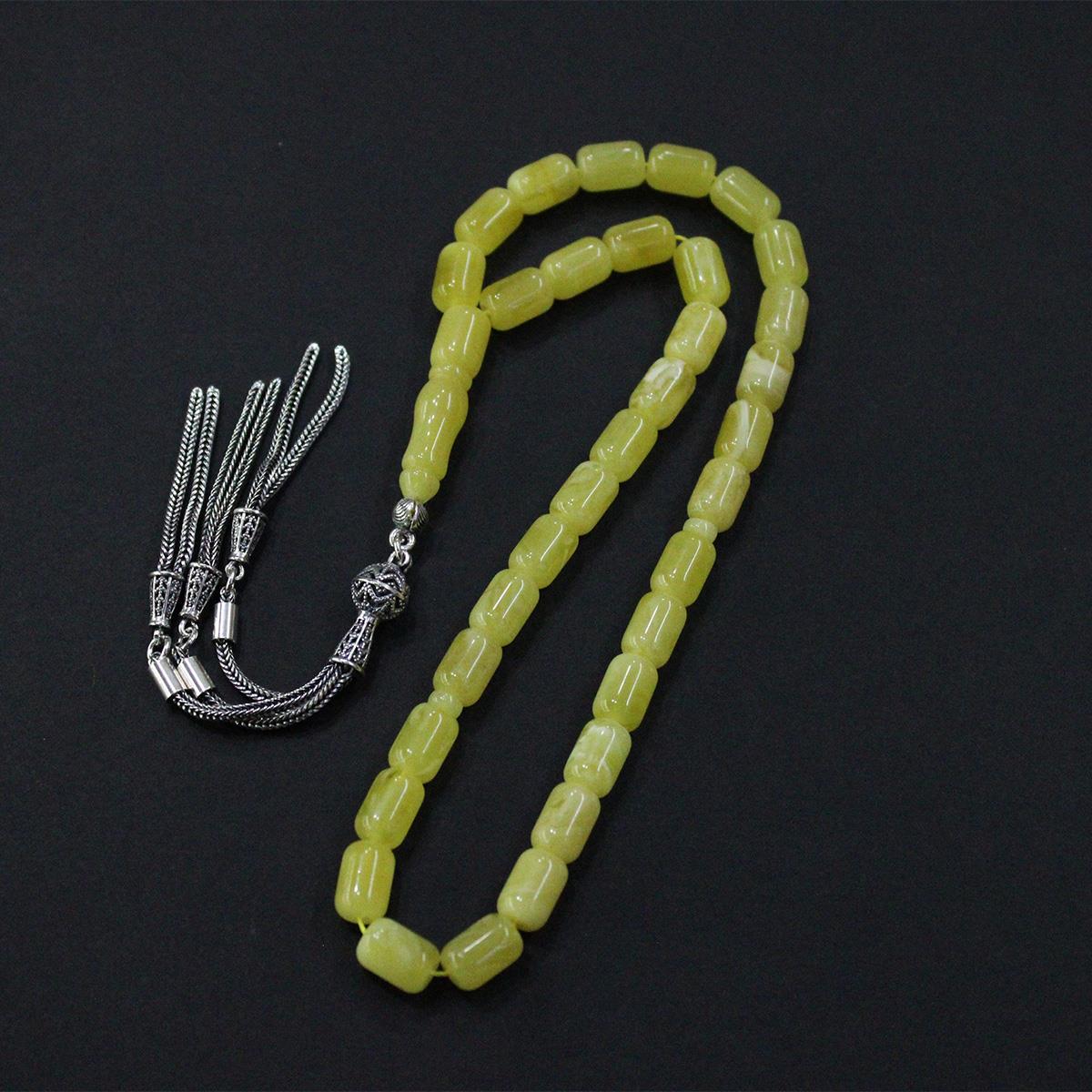 Kaliningrad Damla Kapsül Kehribar Tespih 6,5*9,5 (mm)