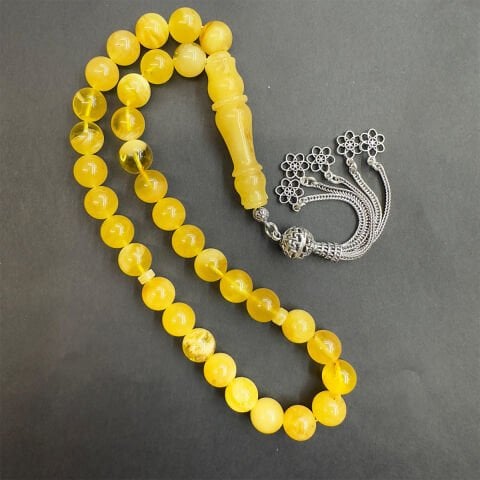 Kaliningrad Damla Kehribar Küre Tespih 10 (mm)