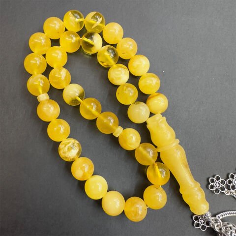 Kaliningrad Damla Kehribar Küre Tespih 10 (mm)