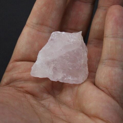 Pembe Kuvars Doğal Taş Parça