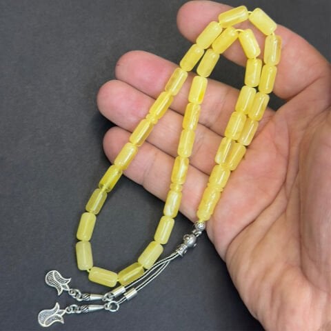 Kaliningrad Damla Kehribar Tespih 6*11 (mm)