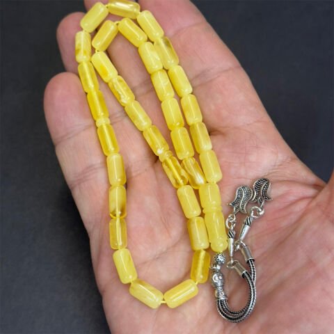 Kaliningrad Damla Kehribar Tespih 6*11 (mm)