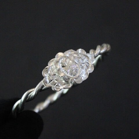 Gümüş El Yapımı Erzurum Burma Bilezik