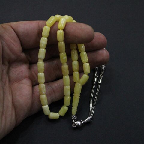 Kaliningrad Damla Kehribar Tespih Kapsül 5,5*9 (mm)