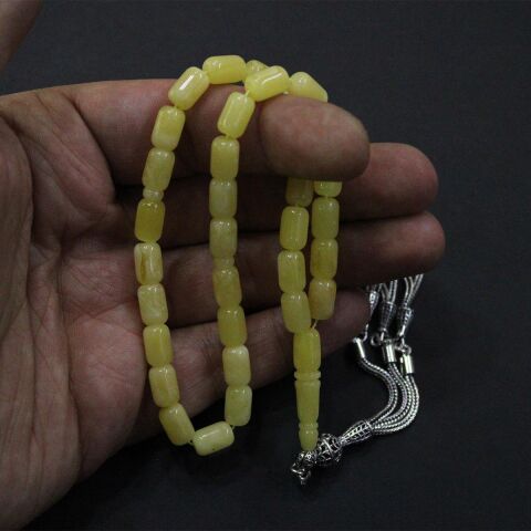 Kaliningrad Damla Kehribar Tespih Kapsül 6*9 (mm)