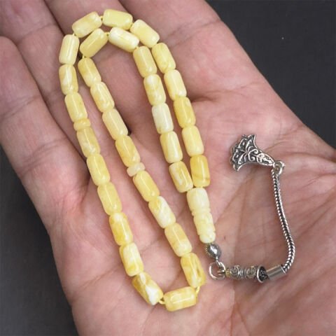 Kaliningrad Damla Kehribar Tespih 5*9 (mm)