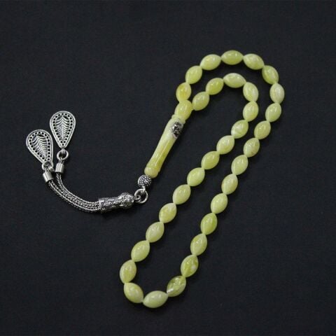 Kaliningrad Damla Kehribar Beyzi Tespih 5,5*9 (mm)