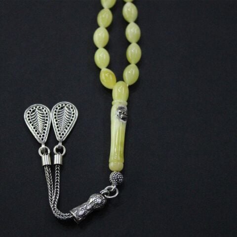 Kaliningrad Damla Kehribar Beyzi Tespih 5,5*9 (mm)