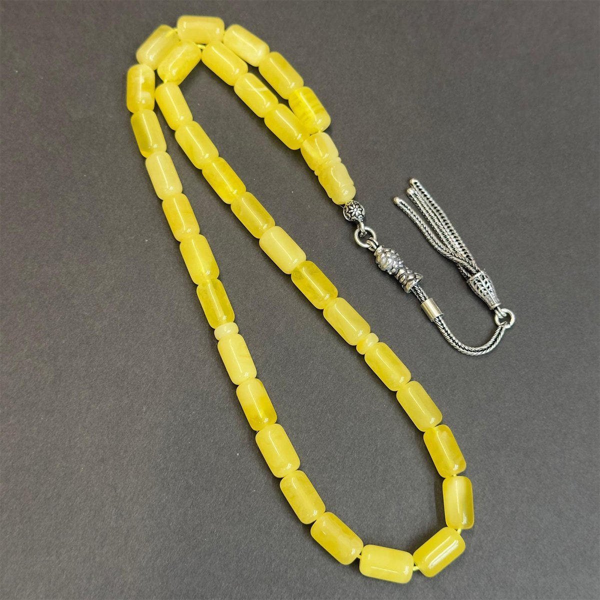 Kaliningrad Damla Kehribar Tespih 6*10,5 (mm)