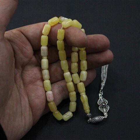 Kaliningrad Damla Kehribar Kapsül Tespih 6*9,2 (mm)