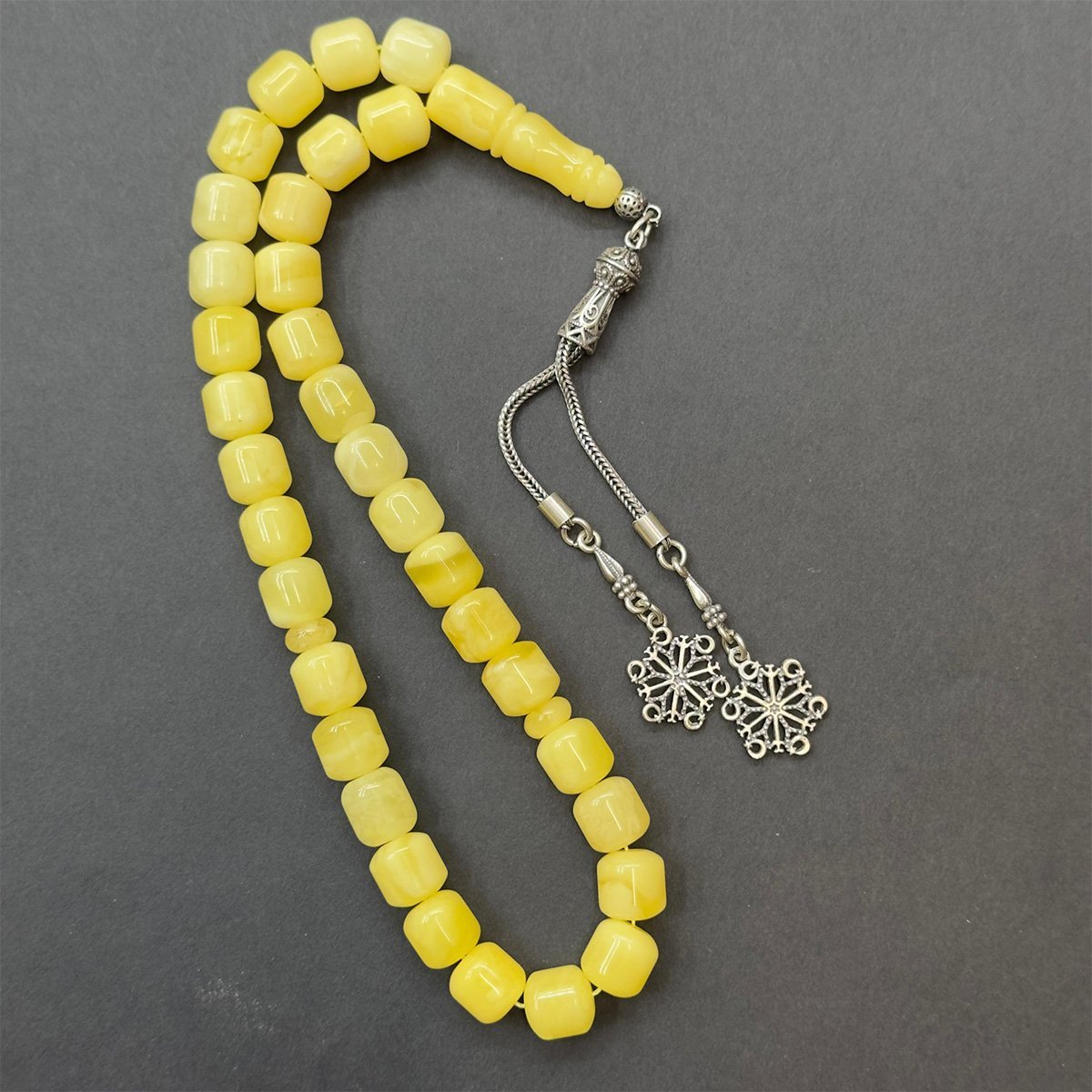 Kaliningrad Damla Kehribar Kapsül Tespih 8,5*9 (mm)