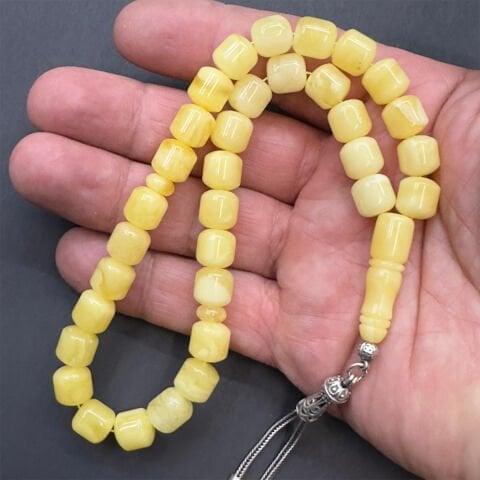 Kaliningrad Damla Kehribar Kapsül Tespih 8,5*9 (mm)