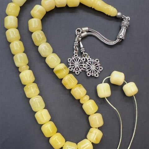 Kaliningrad Damla Kehribar Kapsül Tespih 8,5*9 (mm)