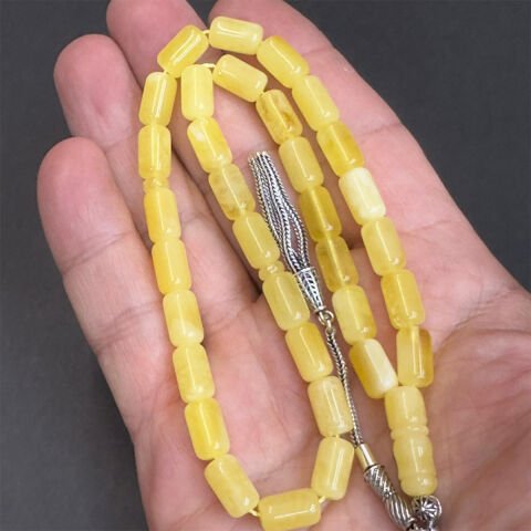 Kaliningrad Damla Kehribar Tespih 6,5*10,5 (mm)