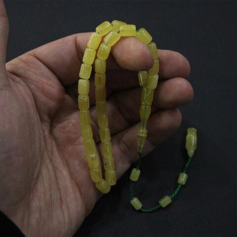 Yerli Atölye Kaliningrad Damla Kehribar Tespih 5,5*7,5 (mm)