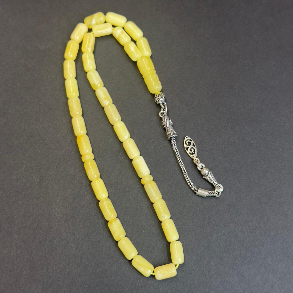 Kaliningrad Damla Kehribar Tespih 5*8,5 (mm)