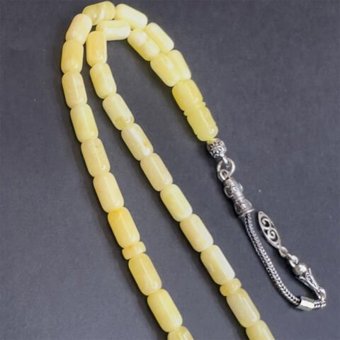 Kaliningrad Damla Kehribar Tespih 5*8,5 (mm)