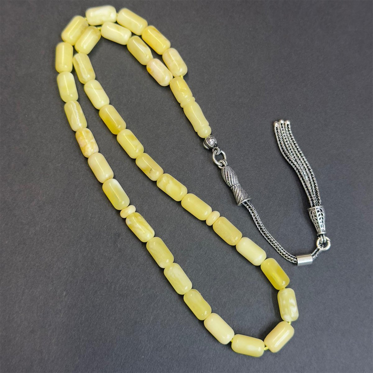 Kaliningrad Damla Kehribar Tespih 5*9 (mm)