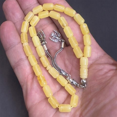 Kaliningrad Damla Kehribar Tespih 6*9,5 (mm)