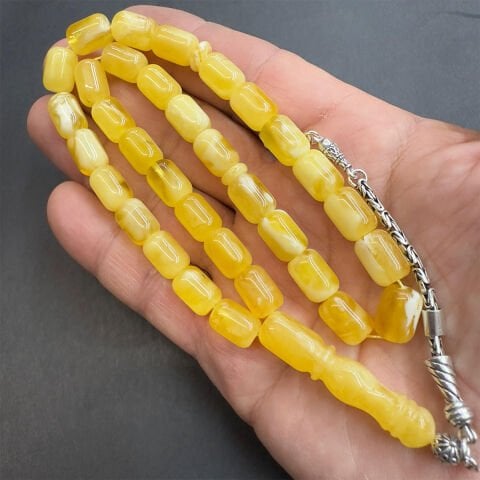 Kaliningrad Damla Kehribar Kapsül Tespih 8*11 (mm)