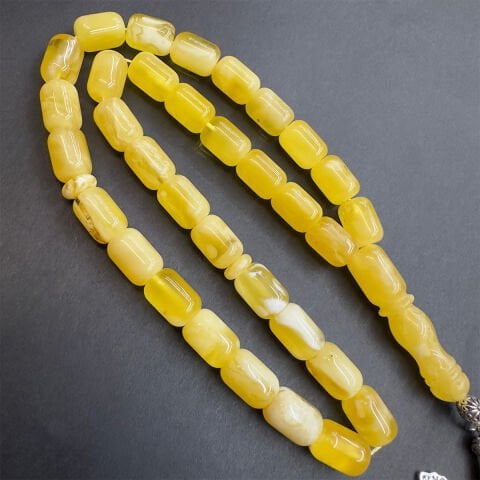 Kaliningrad Damla Kehribar Kapsül Tespih 8*11 (mm)