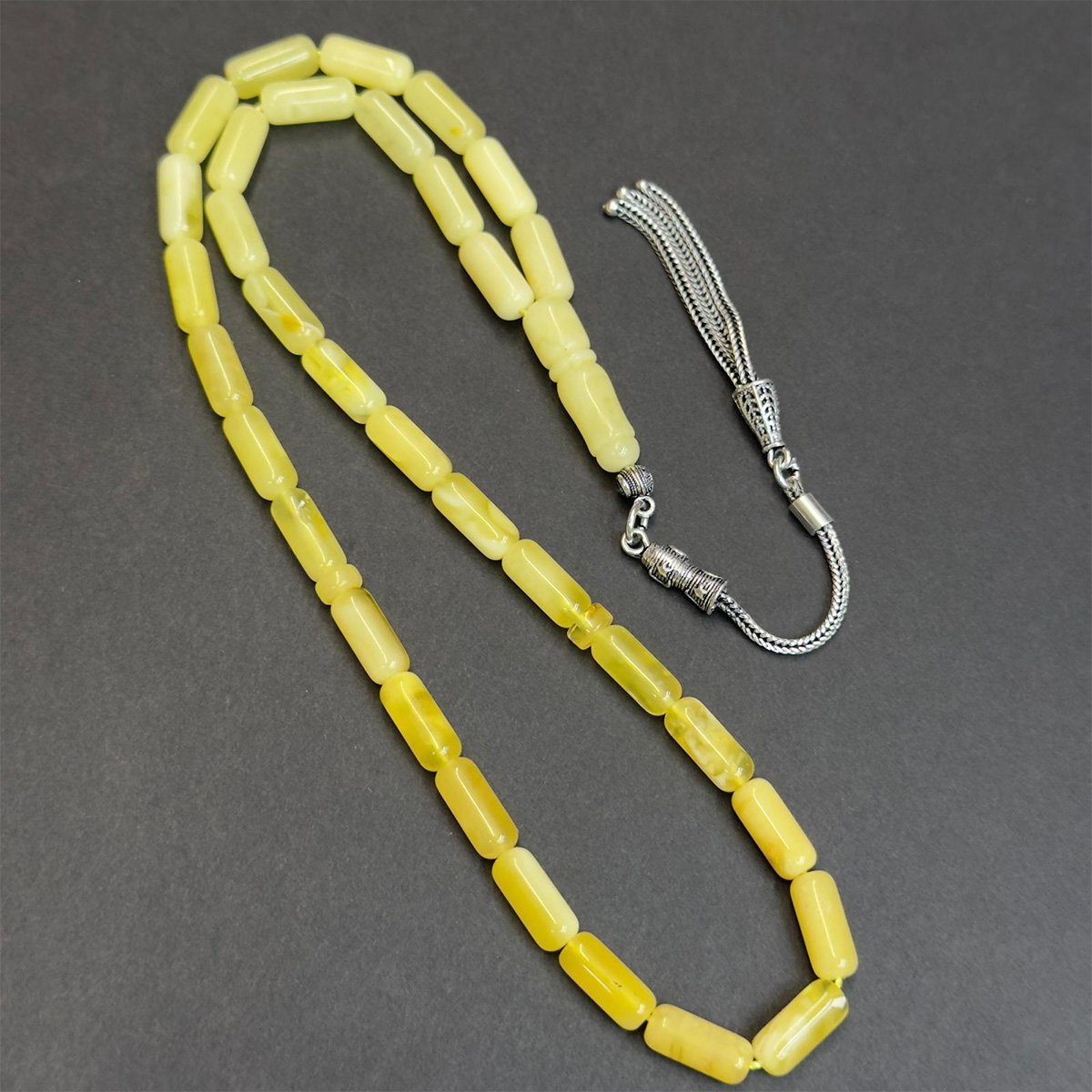 Kaliningrad Damla Kehribar Tespih 5*11 (mm)