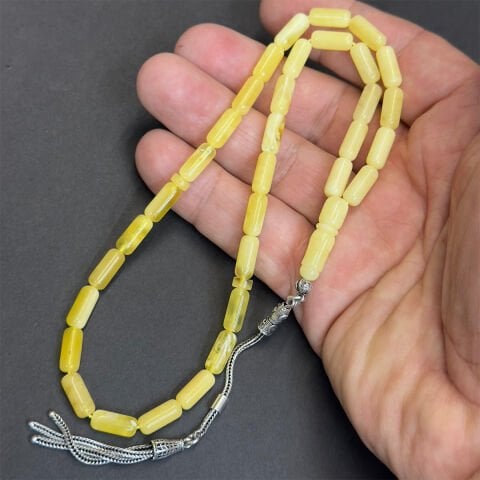 Kaliningrad Damla Kehribar Tespih 5*11 (mm)