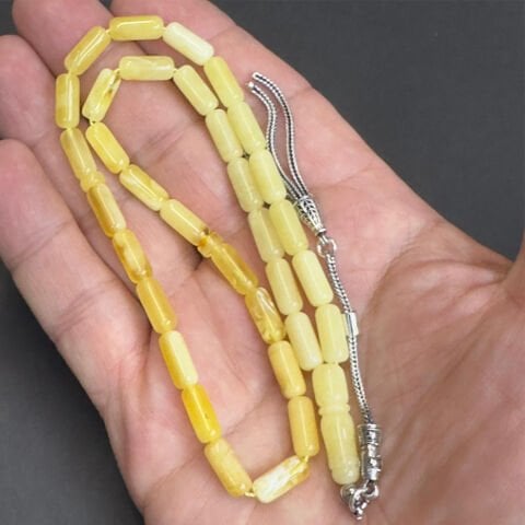 Kaliningrad Damla Kehribar Tespih 5*11 (mm)