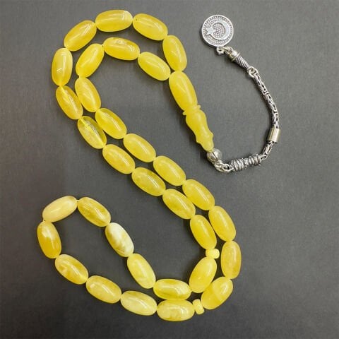 Kaliningrad Damla Kehribar Kapsül Tespih 7,5*14 (mm)