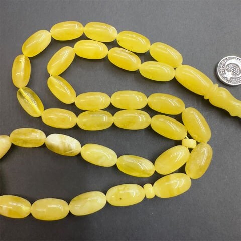 Kaliningrad Damla Kehribar Kapsül Tespih 7,5*14 (mm)