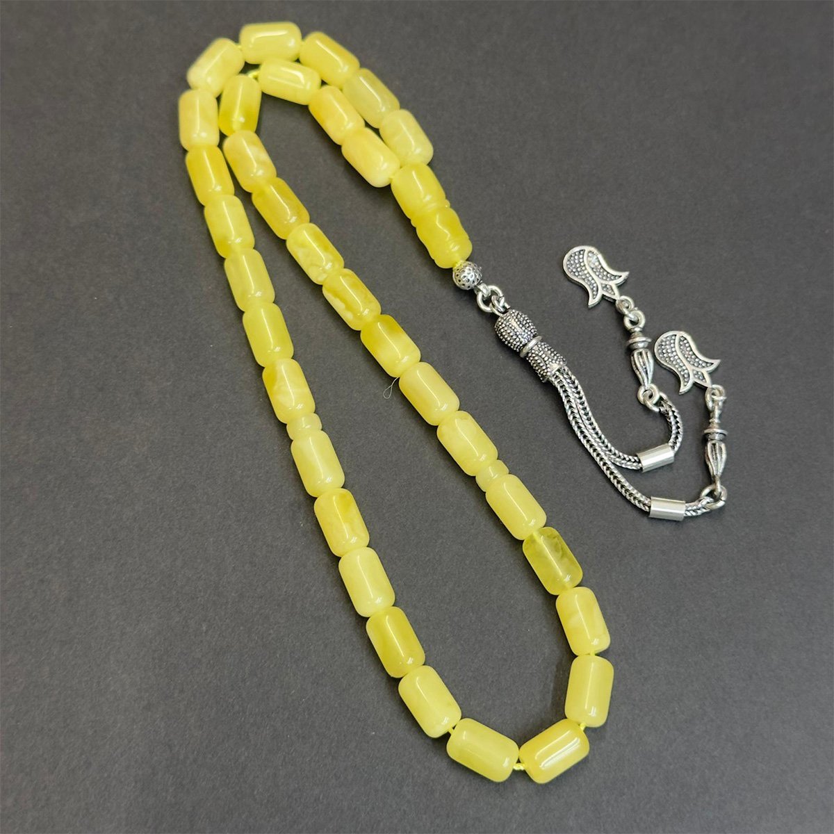 Kaliningrad Damla Kehribar Tespih 6*9,5 (mm)