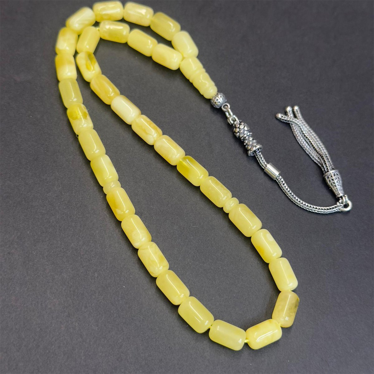 Kaliningrad Damla Kehribar Tespih 6*9,5 (mm)