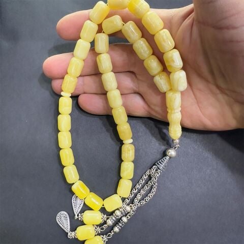 Akça Kaliningrad Damla Kehribar Kapsül Tespih 10*13,5 (mm)