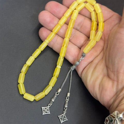 Kaliningrad Damla Kehribar Tespih 6*11,5 (mm)