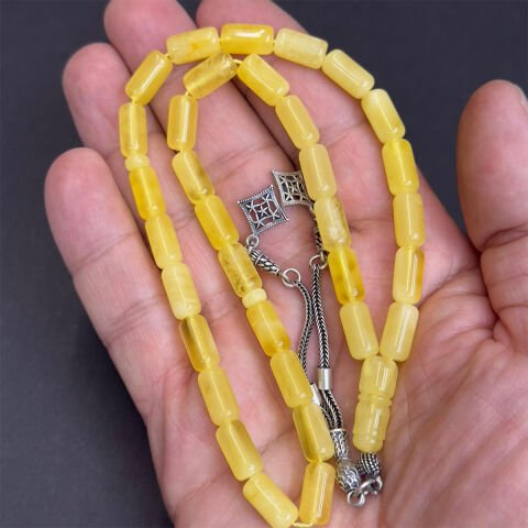 Kaliningrad Damla Kehribar Tespih 6*11,5 (mm)