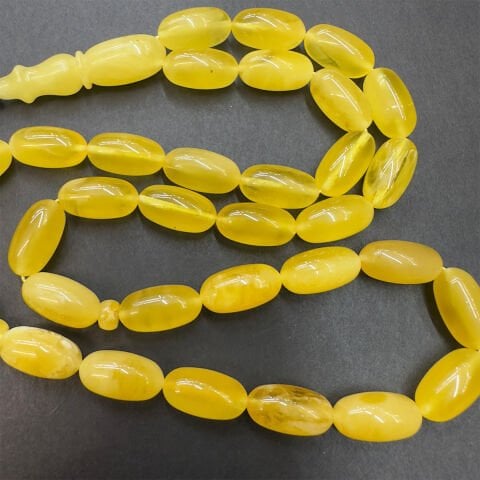 Kaliningrad Damla Kehribar Kapsül Tespih 7,5*14 (mm)